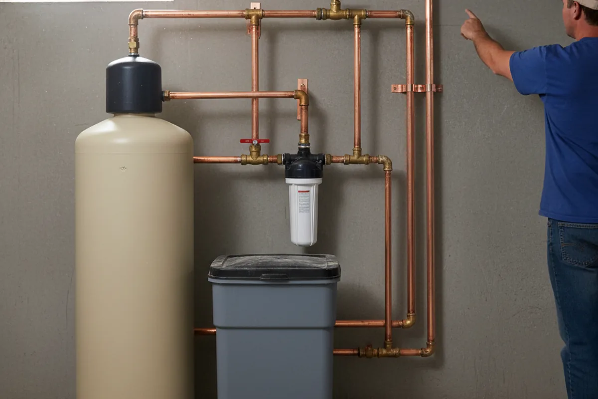 Whole-house water treatment system installed in Hollister